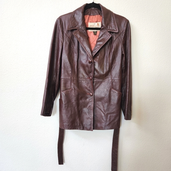 Vintage Jackets & Coats Vintage 97s Womens Belted Mid Length